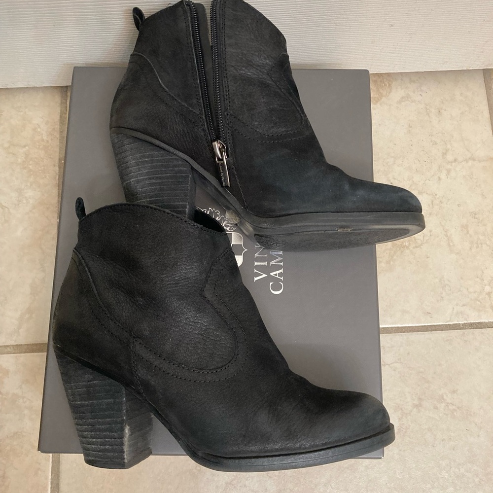 Vince Camuto Black Ankle Boots for Women